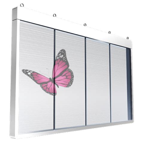 Led Glass Road Screen Is Equipped With Amazing Led Transparent Screen