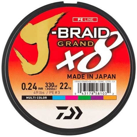 Trenzado Multicolor M Daiwa J Braid Grand X