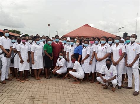 Photo News Algh Hosts Students From Lagos State College Of Nursing