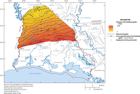 Hydrogeologic Framework Of Southwestern Louisiana