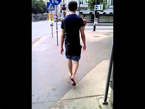 Young Barefoot Guy On The Streets Of Vienna Youtube