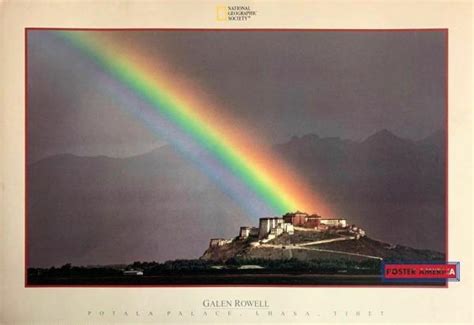 Galen Rowell Rainbow Potala Palace Lhasa Tibet National Geographic