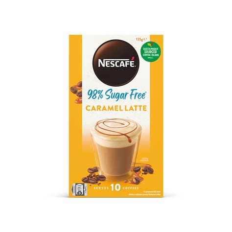 NescafÉ® Sugar Free Caramel Latte Sachets Nescafé Au