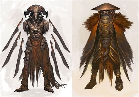 Enemy Designs Characters And Art Guild Wars Factions Guild Wars