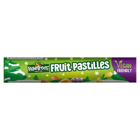 Rowntrees Fruit Pastilles Vegan Friendly Sweets Giant Tube 115g Zoom