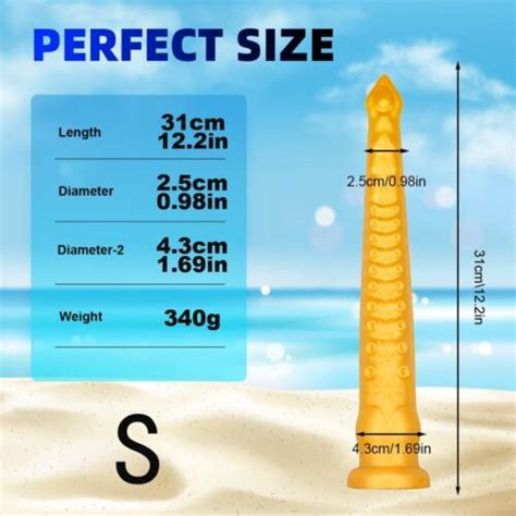 20 inches super long anal dildos tentacle sucker anal plug anus expander sex toy ebay