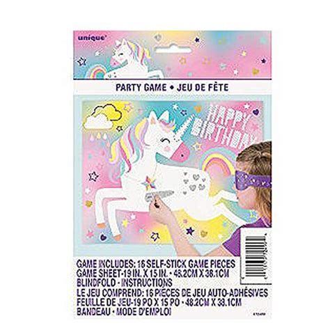 Unicorn Party Game Kids Stuff For Less
