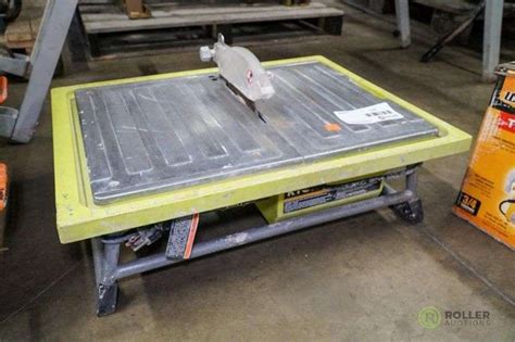 Ryobi Ws722 Tile Saw Roller Auctions