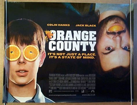 Black is very funny in a weird supporting role. Orange County - Original Cinema Movie Poster From ...