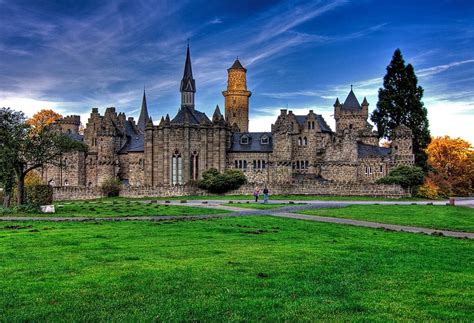 Löwenburg Castle At Bergpark In Kassel Germany Photograph By W Thron