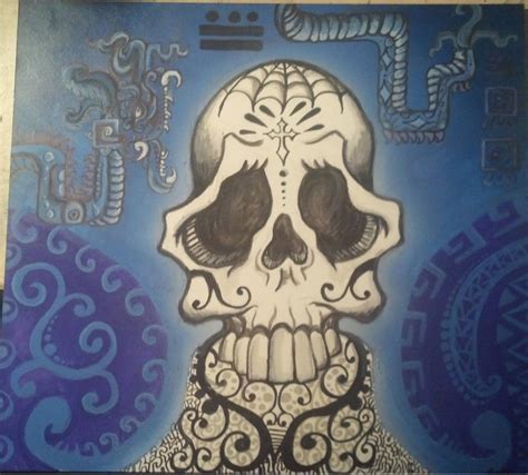 Mayan Skull Serpent Dreams By Mayanmuscle On Deviantart