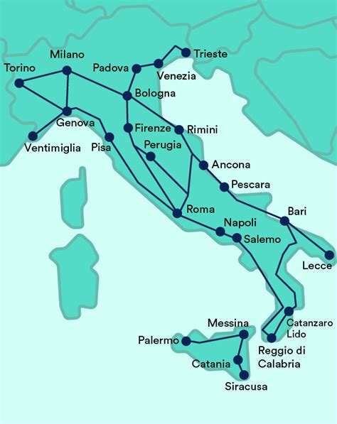 Trains In Italy Trenitalia Italo And Thello Trainline