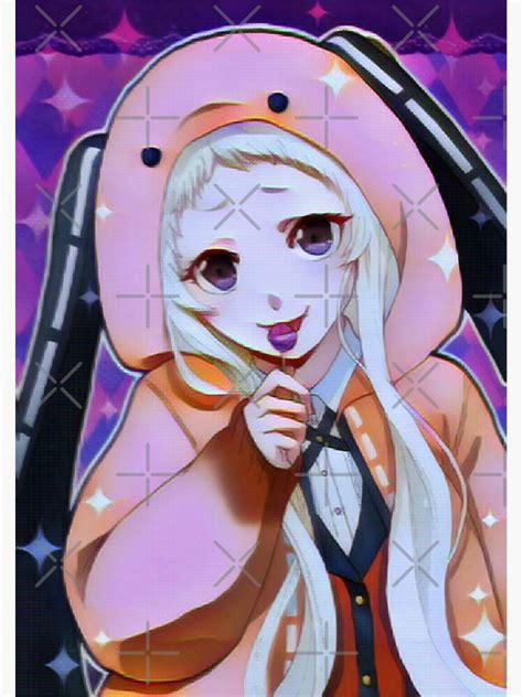 Kakegurui Runa Yomozuki Anime Sticker For Sale By Kawaii4life
