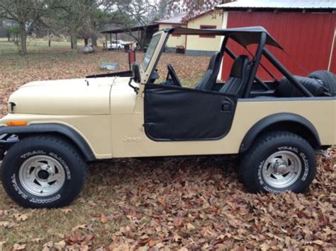 Sell Used 1985 Jeep Cj7 Renegade Sport Utility 2 Door 25l In