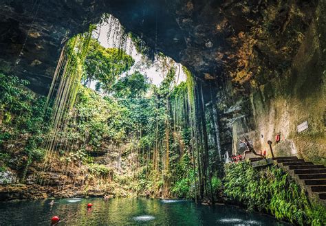 Most Gorgeous Mexican Cenotes Swimming Near Cancun Cozumel And More Thrillist