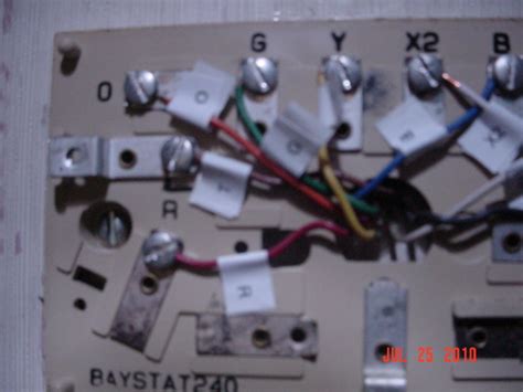The trane thermostat has 7 wires one of which is a t wire (color appears brown) connection. I have a trane weathertron controller for my heat pump with electric furnace back up. I can not ...