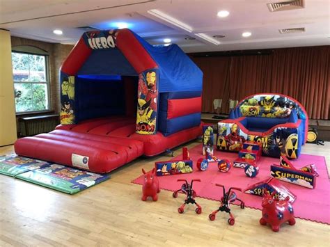 Heroes Castle And Soft Play N1 Inflatable Fun Bouncy Castle Hire
