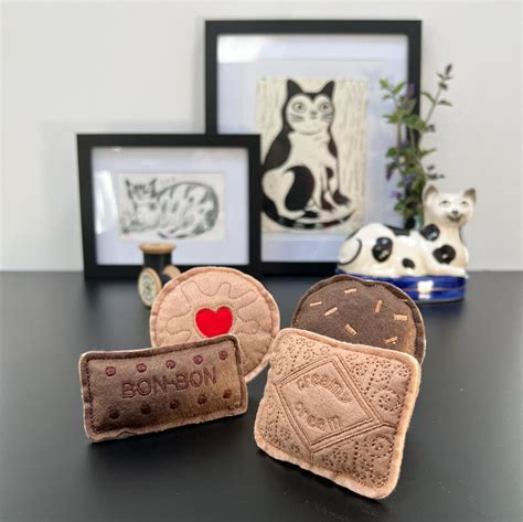 Freak Meowt Handmade Catnip Biscuits Cat Toys Unique Etsy Uk