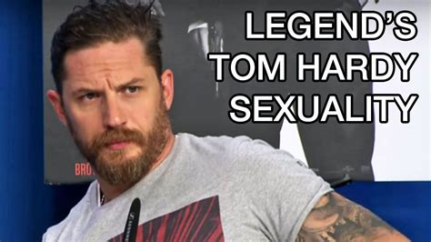 Legend Tom Hardy Sexuality Question At Tiff 2015 Press Conference Gets Shutdown Myspace Leak