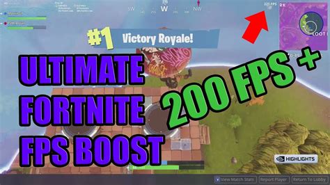 How To Increase Performance Boost Fps Fortnite Easy Method Youtube
