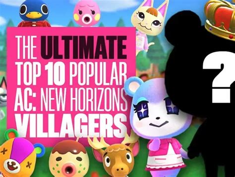 Villager Popularity Tier List Animal Crossing New Horizons