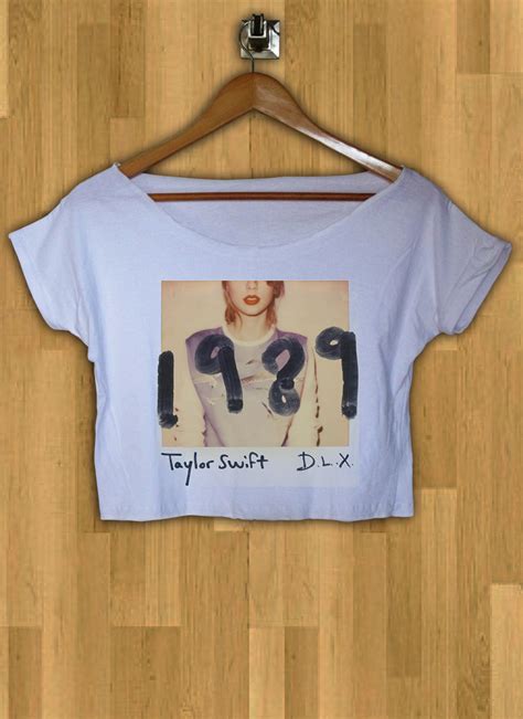 Taylor Swift 1989 Crop Top Taylor Swift Crop Tee Taylor Swift Shirt Ts 03