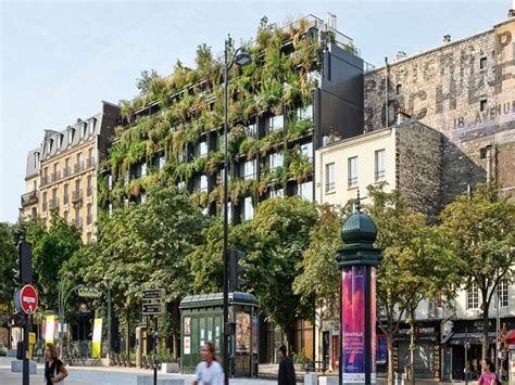 Nature Abounds In New Plant Covered Philippe Starck Hotel