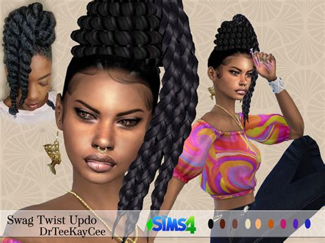 Sims 4 Cc Hair Updo Nglasopa