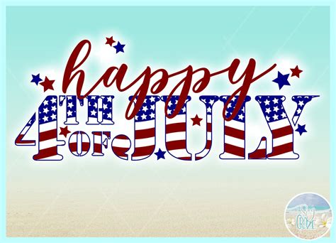 Happy 4Th Of July Independence Day Usa Flag SVG Files for | Etsy