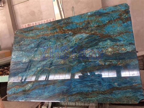 Blue Fantasy Ocean Blue Granite Slab From China