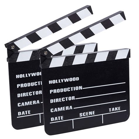 Juvale Clapper Board 2 Pack Movie Clapboards Electronics