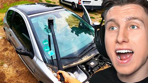 Er ZerstÖrt Das Auto Seiner Freundin Youtube