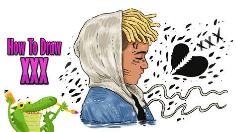 Xxxtentacion Drawing Easy In This Tutorial You Will Learn How To Draw The Logo Of Xxxtentacion