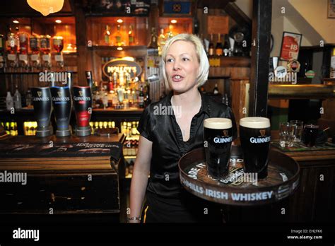 Irish Bar Maid Hi Res Stock Photography And Images Alamy