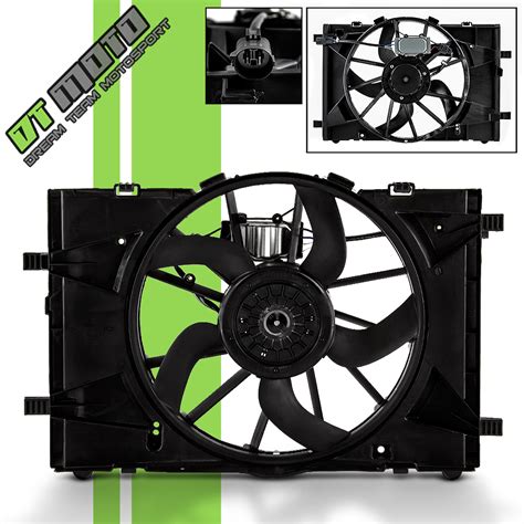 new radiator condenser cooling fan assembly for 2010 2012 ford fusion 2 5l 3 0l ebay