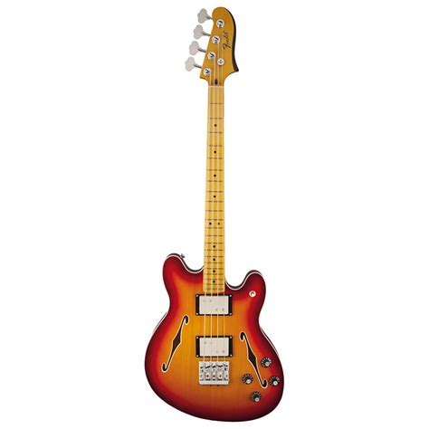 Fender Starcaster Bass Mn Acb Electric Bass Guitar