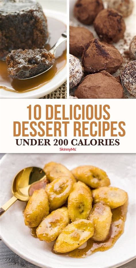 I'm going to be frank with. 10 Delicious Desserts Under 200 Calories | Yummy food ...