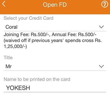 Apply credit card against fixed deposit at icici bank and get instant approval with zero documentation. ICICI Bank Coral Credit Card against Fixed Deposit: An experience | CardInfo