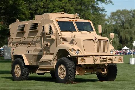 Maxxpro Mrap 4x4 Mine Resistant Ambush Protected Vehicle Data