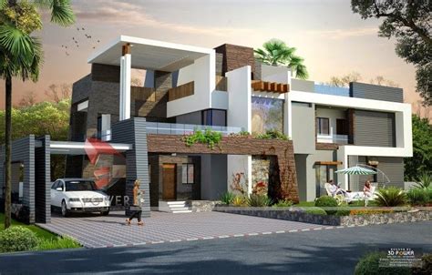 We Are Expert In Designing 3d Ultra Modern Home Designs Modern Home
