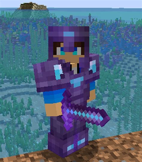 Minecraft Netherite Armour Texture Pack