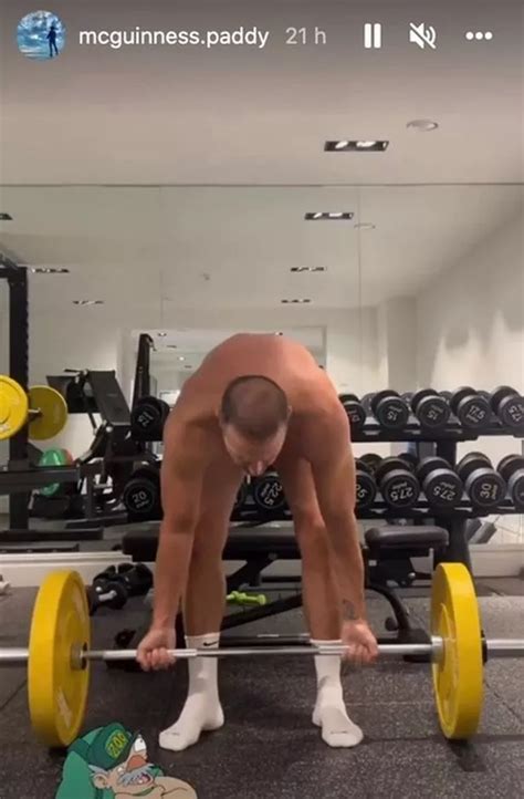 Paddy McGuinness Appears To Be Fully Nude As He Works Out After