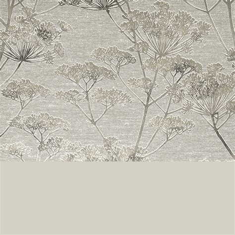 Graham And Brown Serene Taupe And Gold Floral Wallpaper 119968