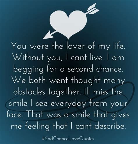 Second Chance Love Quotes Chance Quotes Relationship Quotes Second