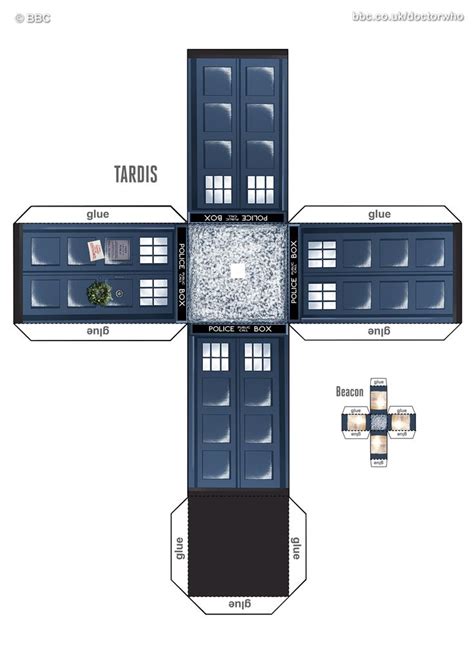 La BBC Ha Pubblicato Il Kit Per Costruire Il Proprio Mini TARDIS Preparate Forbici E Colla E