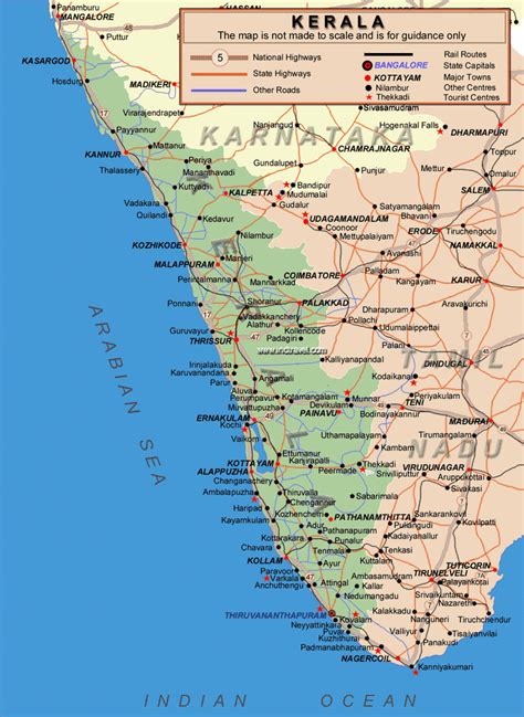 It is drained by the krishna river and its tributaries the bhima, ghataprabha. Jungle Maps: Map Of Karnataka And Kerala