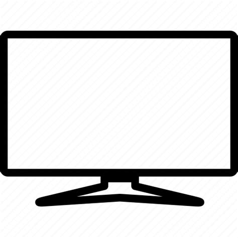 Flat Lcd Tv Transparent Png Svg Vector File