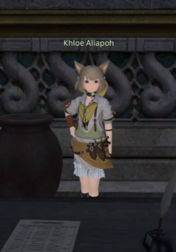 Khloe Aliapoh Final Fantasy Xiv Online Wiki Ffxiv Ff14 Online Community Wiki And Guide