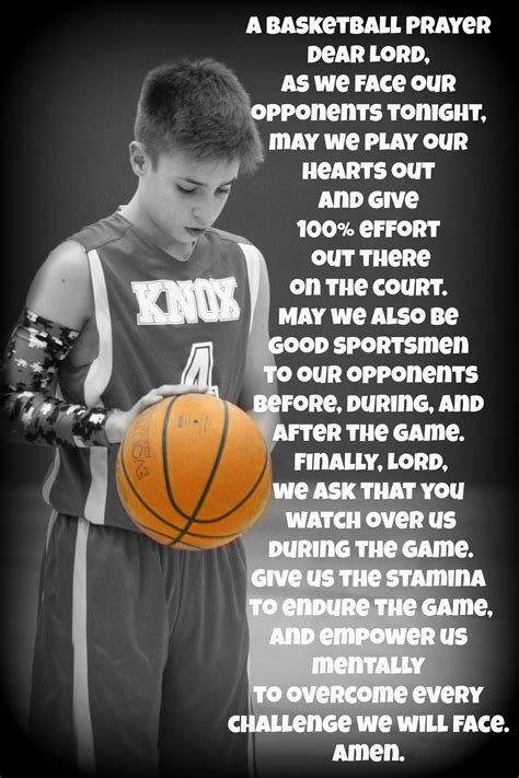 A Basketball Prayer Nba Basketball Sports Quotes Basketball