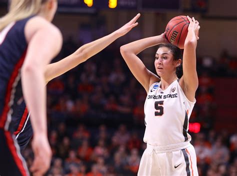 oregon state off to sweet 16 after a 76 70 win over gonzaga ncaa women s basketball tournament